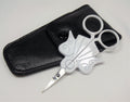 4-inch angel embroidery scissors with decorative angel handle